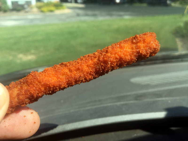 Illustration for article titled Snacktaku Eats Burger King's Cheetos Chicken Fries